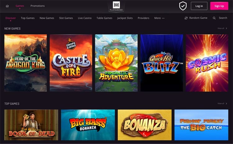 playgrand casino games