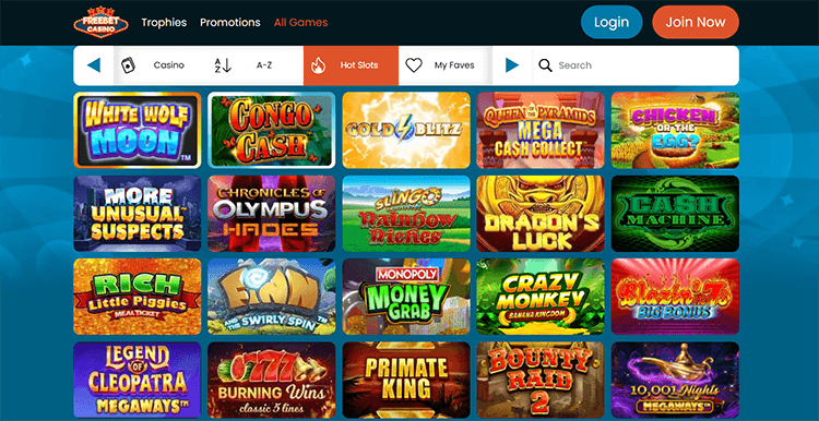 freebet casino