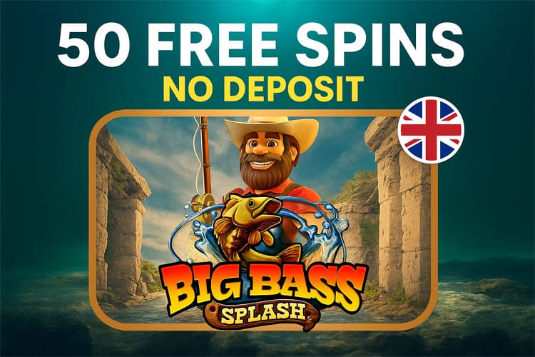 50 free spins no deposit uk