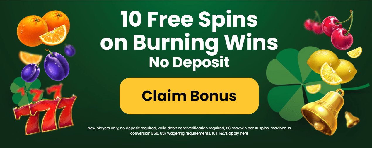 Clover Casino Mobile: 10 Free Spins No Deposit