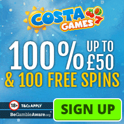 Costa Games Casino New No Deposit