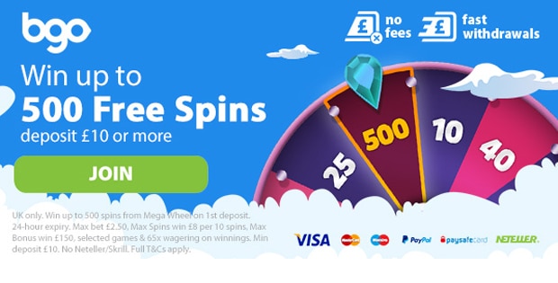 Bgo No Deposit Bonus