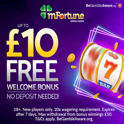 mFortune Casino new no deposit casino