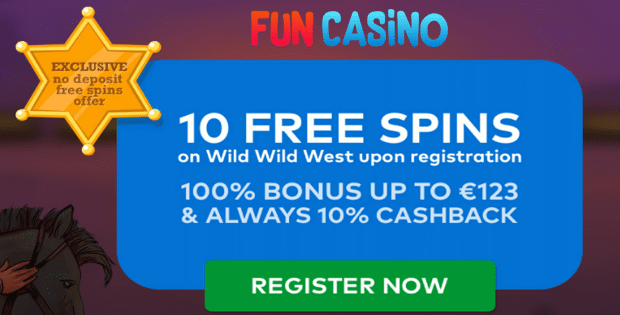 Fun Casino Review: 10 Free Spins No Deposit Bonus