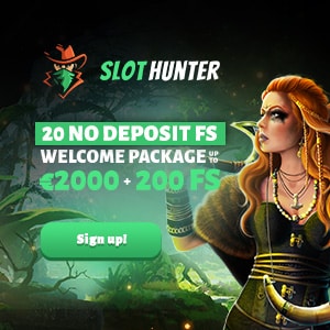 slot hunter no deposit bonus