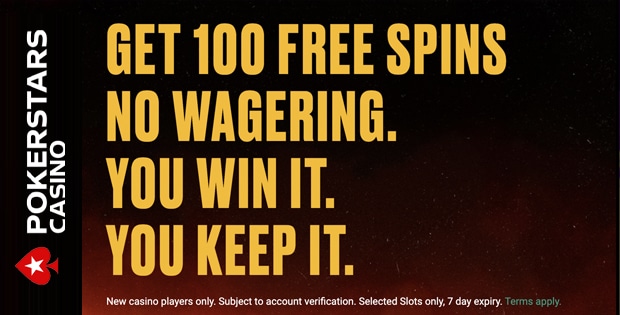 PokerStars Casino Review: 100 Free Spins No Deposit No Wagering, Games, and Player Experience