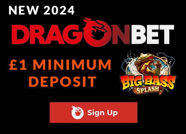 DragonBet £1 minimum deposit limit
