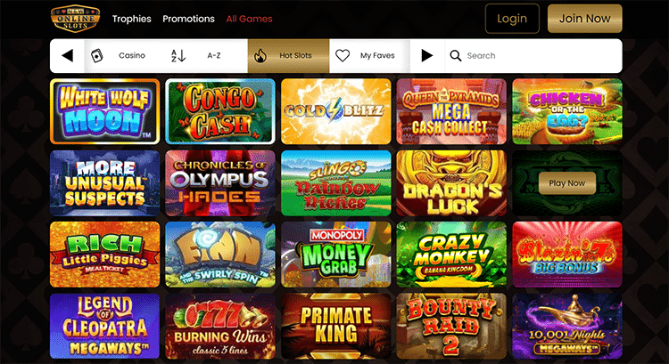 new online slots casino